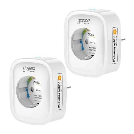 Smart socket WiFi Gosund SP1-H (2-pack)(HomeKit)