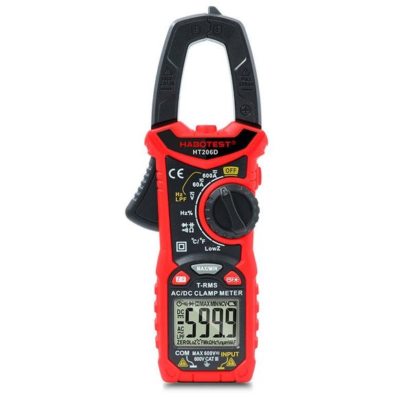 Digital Clamp Meter Habotest HT206D True RMS , NCV, LPF