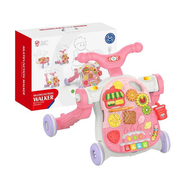 Interactive educational 4-in-1 toy (pink) Huanger HE0817