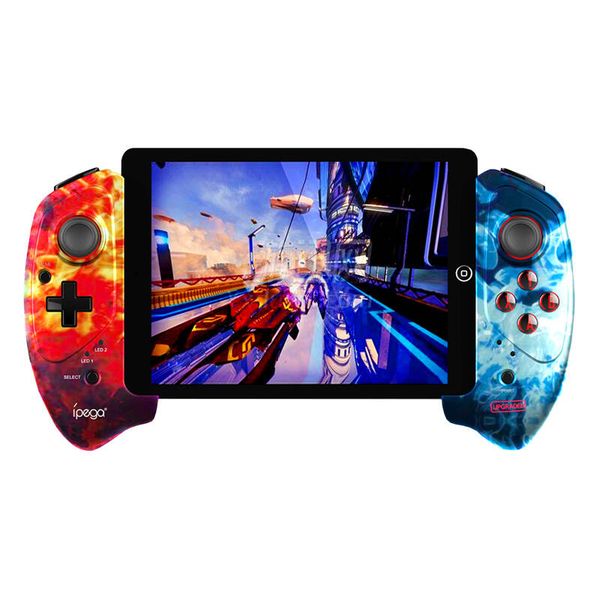 Wireless Gaming Controller iPega PG-9083B with smartphone holder (flame)