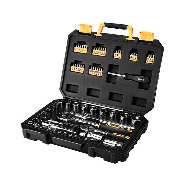 Hand Tool Set Deko Tools  DKMT72, 72 pieces