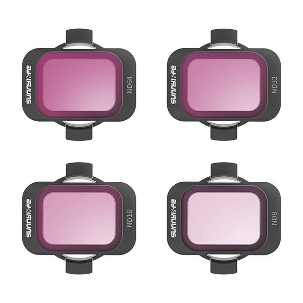 Set of 4 ND 8/16/32/64 Sunnylife filters for DJI Avata 2