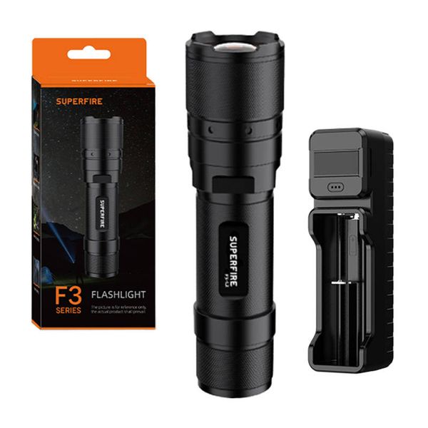 Flashlight Superfire F3-L2, 570lm